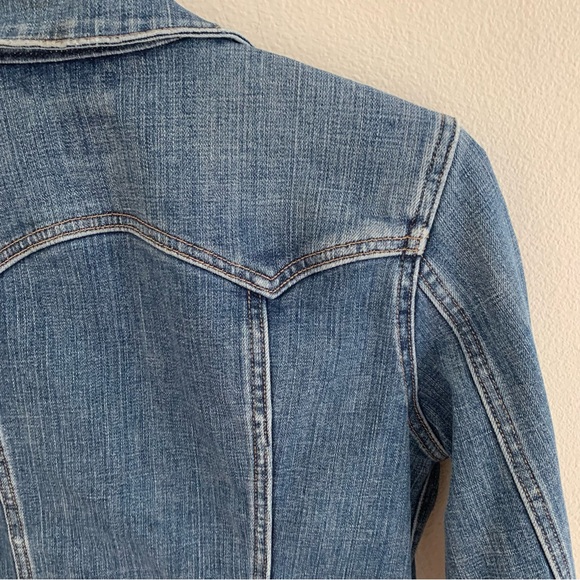 Vintage Gap Stretch Jean Jacket Classic Style - Picture 3 of 9